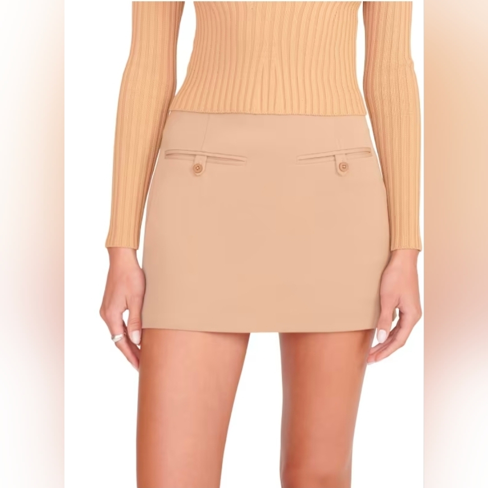 Staud Annette A-Line Miniskirt NWT!